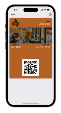 Beer Membership Front of Pass