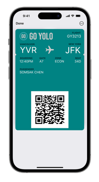Boarding Pass Front of Pass Boarding Pass Front of Pass