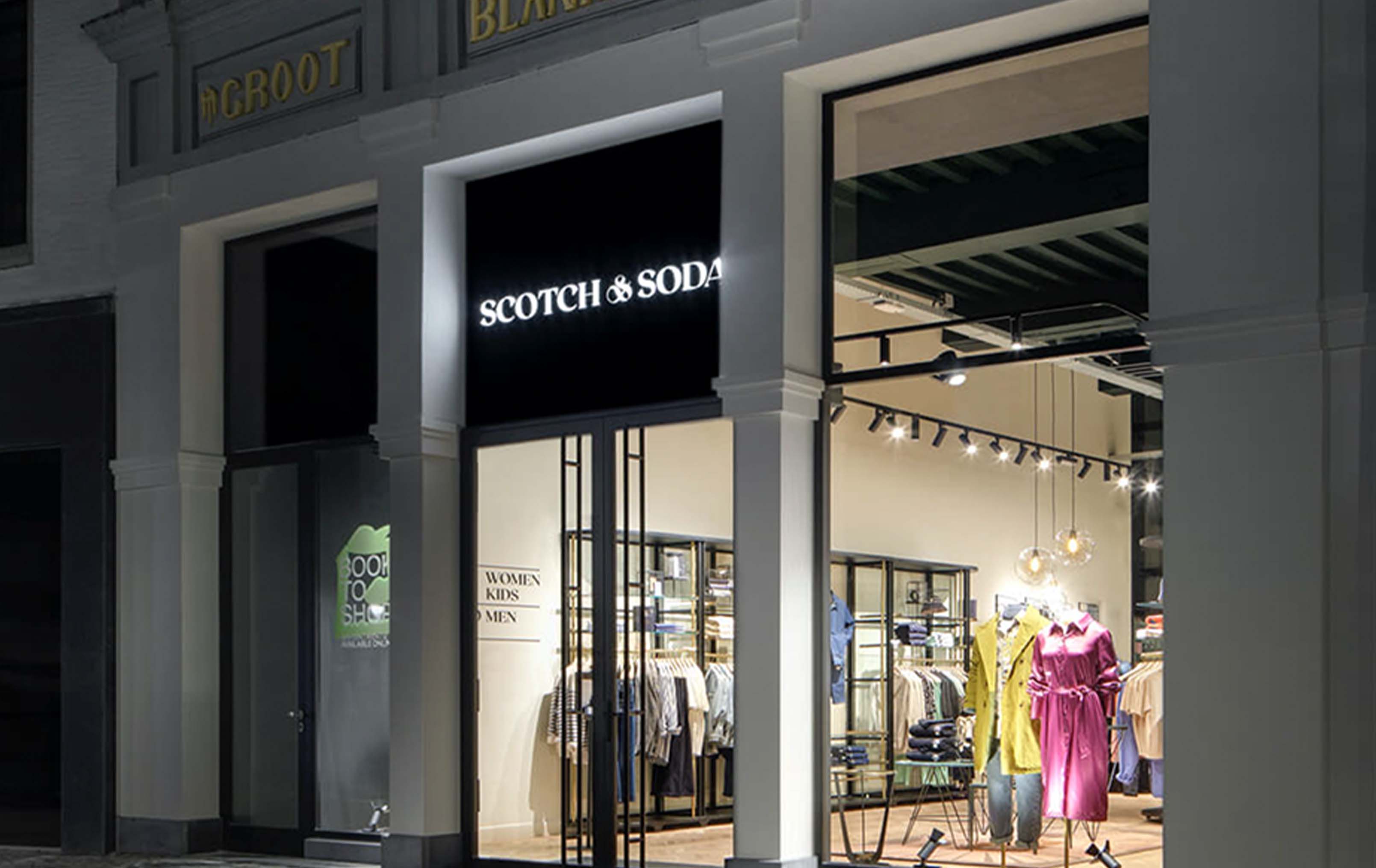 Scotch & Soda Storefront
